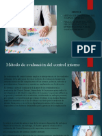 Metodo y Evaluacion Del Control Interno