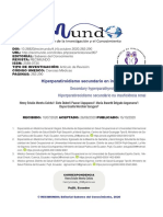 Hiperparatiroidismo Secundario en Insuficiencia Renal