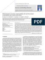 Characterization of Various Cement GA and Their Impact On Grindability and Cement Performance