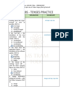 Verbs - Tenses Practice