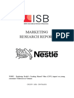 Marketing Research Report - Group 5 - MR DH47ISB 6