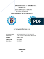 Informe Practico de Limnología N°3