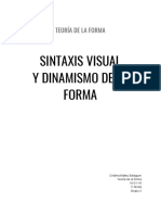 Sintaxis Visual y Dinamismo de La Forma