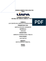 Tarea de La Semana III de Derecho Internacional Publico