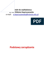 Podstawy Zarzadzania Część 1