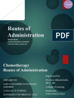 Routes of Administration