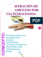 Administracion de Medicamentos Por Via Intravenosa