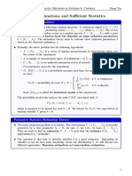 Sufficient Statistics - Problems - Solved - Xiang - Yin