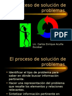 El Proceso de Solución de Problemas