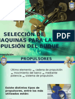 Seleccion de La Maquina para La Propulsion de Un Buque