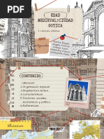 Edad Medieval:ciudad Gotica - Ciencias Urbanas