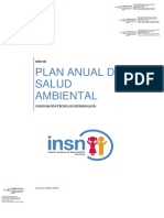 Plan Anual de Salud Ambiental Hospital Ilo