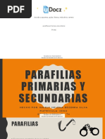 Parafilias Primarias y Secundarias