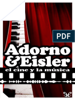 Adorno, Eisler - El Cine y La Musica (1947)