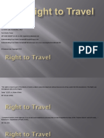 Right To Travel 082514