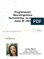 Herramientas de PNL en El Aula Lency Marin Colombia