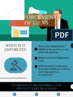 Enforcement of Liens