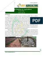 Role of Mulches in Agriculture