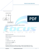 Focus-Concursos-RACIOCÍNIO LÓGICO - Aula 14 - Porcentagem - Parte I