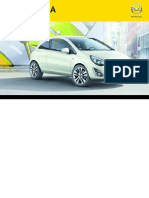 Opel Corsa 2012 Manual Instrucciones