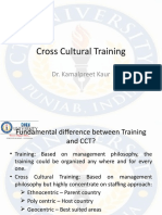 Cross Cultural Training