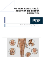 12 Aula - Princípios para Reabilitação Aquática em Doença Reumática