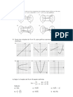 Lista de Exercicios Funções - Funções - Afim