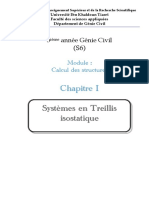 Chapitre I - Systèmes en Treillis Isostatique