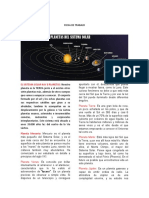 Ficha de Trabajo Sistema Solar