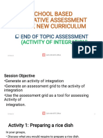 Activity of Integration