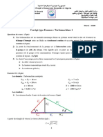 Corrigé-Type Examen Turbomachines 1