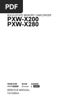 PXW-X200 PXW-X280: Solid-State Memory Camcorder