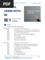 Phrasal Verbs With Be British English Student Ver2