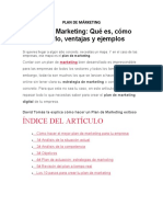 Plan de Márketing