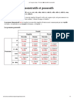 04a-Pronoms Demonstratifs Et Possessifs