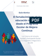 Guia Sobre Inclusion, Equidad y Participacion Social