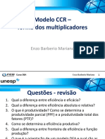 2 - Modelo CCR Multi-Plicadores