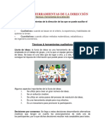 Técnicas y Herramientas de La Dirección