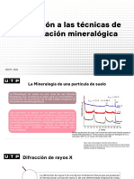 Semana 04 - Introducción A La Caracterización Mineralogica