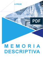 Memoria Descriptiva (Prida Prive)