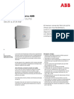 Ficha Tecnica Inversor ABB TRIO-27.6-TL-OUTD