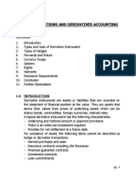 Hedge Accounting and Derivatives