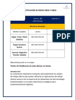 Práctica 3b Rectificador de Media Onda y Onda Completa en Equipo