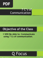 7 C's of Communication