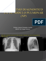 Algoritmo Diagnostico para Nódulo Pulmonar