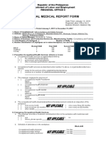 001 Annual Medical Report