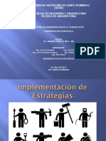 Implementación de Estrategias