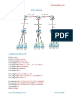 Static & Default Routing