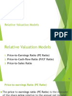 7 Relative Valuation Notes All