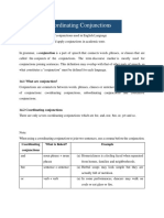 14 Conjunctions